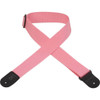 Levy's 2" Wide Pink Polypropylene Guitar Strap.