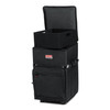 Gator - Cargo Case w/ Lift-Out Tray, Wheels, Retractable Handle; 20.5"X13.75"X13.125" Int.