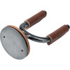 LEVY'S Smoke Forged Guitar Hanger w/ Brown Leather