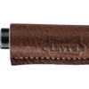LEVY'S Smoke Forged Guitar Hanger w/ Brown Leather