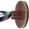 LEVY'S Smoke Forged Guitar Hanger w/ Brown Leather