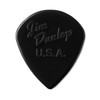 Dunlop - 47P3S - Nylon Jazz III Black Stiffo Point Guitar Picks - 1.38mm - Pack of 6
