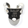 Dunlop - 33P025 - Nickel Silver Fingerpicks - Silver - 0.025in - Pack of 5