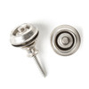 Dunlop - SLS1035VN - Dual-Design Strap Retainers - Set - Vintage Nickel