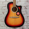 Fender FA-125CE Dreadnought Acoustic Electric Guitar, Walnut Fingerboard, Sunburst x0254