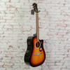 Fender FA-125CE Dreadnought Acoustic Electric Guitar, Walnut Fingerboard, Sunburst x0254