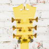 D'Angelico B-stock Deluxe EXL1 Electric Guitar Matte Yellow Deluxe x3230