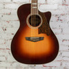 D'Angelico B-stock Excel GA body Acoustic Electric Guitar Vintage Sunburst x1332