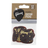 Gibson - APRT12-74T - Standard Guitar Pick Pack- Tortoise - Thin - Pack of 12