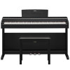YAMAHA Black Walnut Arius traditional console digital piano withPA150 power adapter and bench