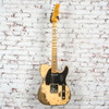 Fender - B2 '52 Super Heavy Relic® - Telecaster® Electric Guitar - Maple Fingerboard - Nocaster® Blonde - w/ Hardshell Case 