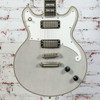 D'Angelico Deluxe Brighton LE Satin White Wash MMM Exclusive