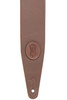 Levy's Leathers - MGS317ST-BRN-GRN - Garment Leather Strap with Suede Backing - Brown - 2.5"