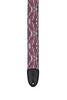 Levy's MP3SG-006 Stained Glass Guitar Strap - Pink