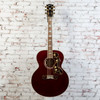 Gibson - SJ-200 - Acoustic-Electric Guitar - Standard Maple Wine Red - w/ HSC - x3113