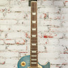 Gibson - Les Paul Standard 50s Figured Top - Electric Guitar - Ocean Blue - w/ Hardshell Case