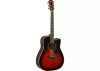 Yamaha - A3R TBS - Folk Cutaway Acoustic-Electric Guitar - Rosewood - Tobacco Brown Sunburst - w/ Softshell Case