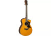 YAMAHA AC1R VN SMALL BODY CUTAWAY ACOUSTIC ELECTRIC GUITAR - ROSEWOOD - VINTAGE NATURAL