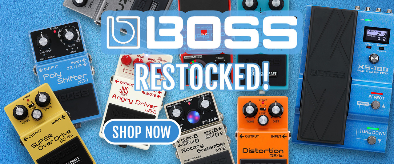 BOSS EFFECT PEDALS