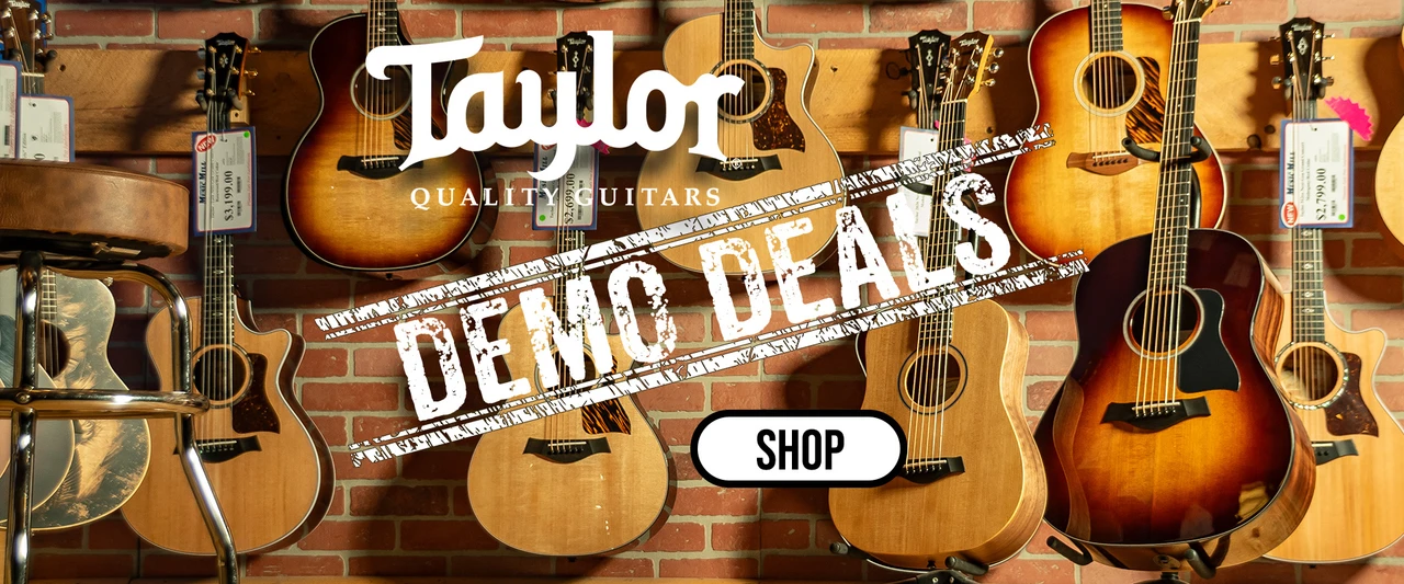 Taylor Guitar Demo Deals