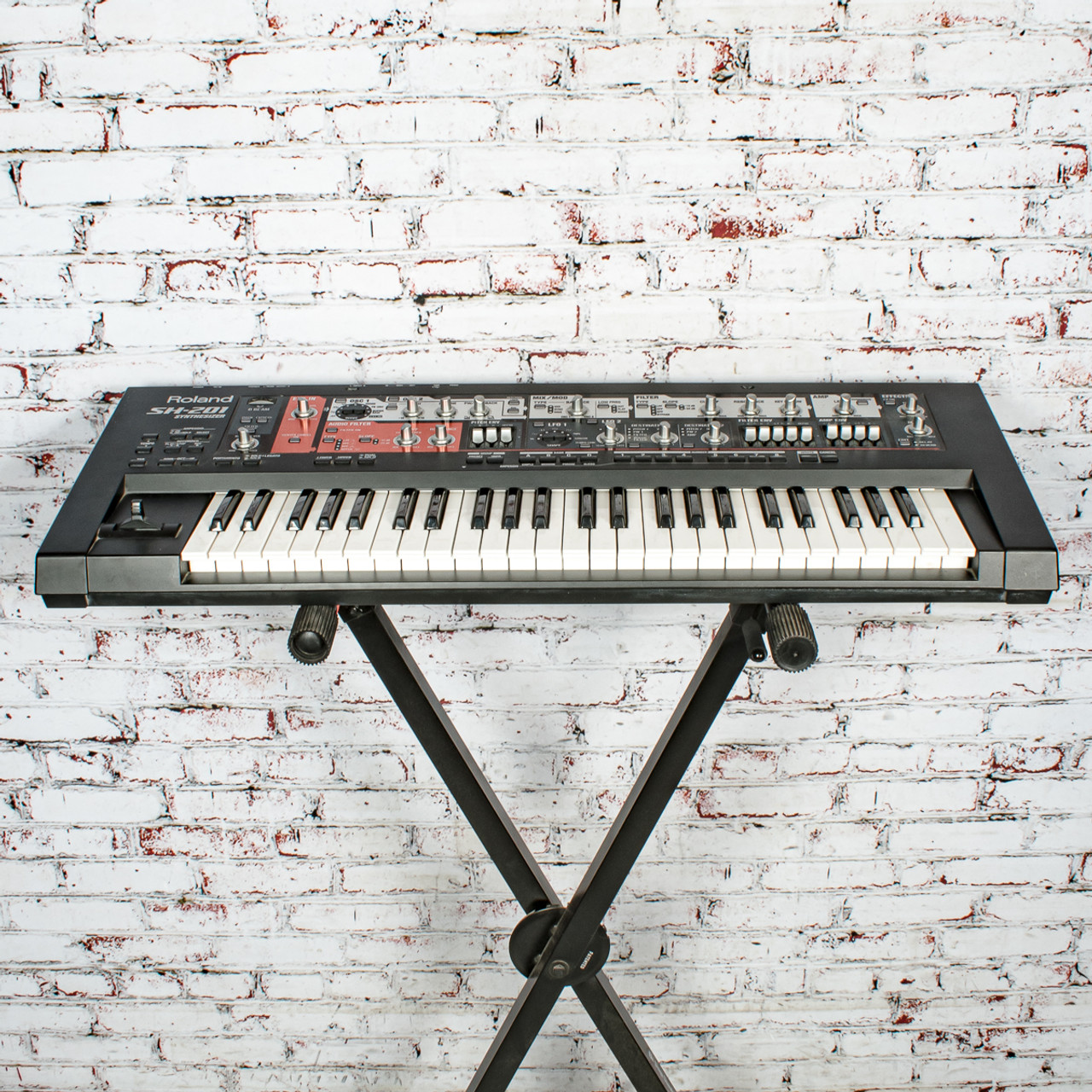 Roland - SH-201 - 49-Key 10-Voice Polyphonic Synthesizer Keyboard