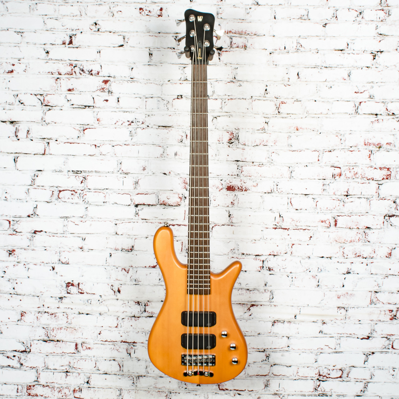 Warwick - Rockbass Streamer - 5-String Electric Bass Guitar - Honey Violin  Transparent Satin x5717 (USED)