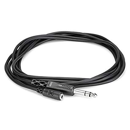 Hosa HPE-310 10-Foot Headphone Extension Cable - 1/4 Inch TRS To 1/4 Inch TRS