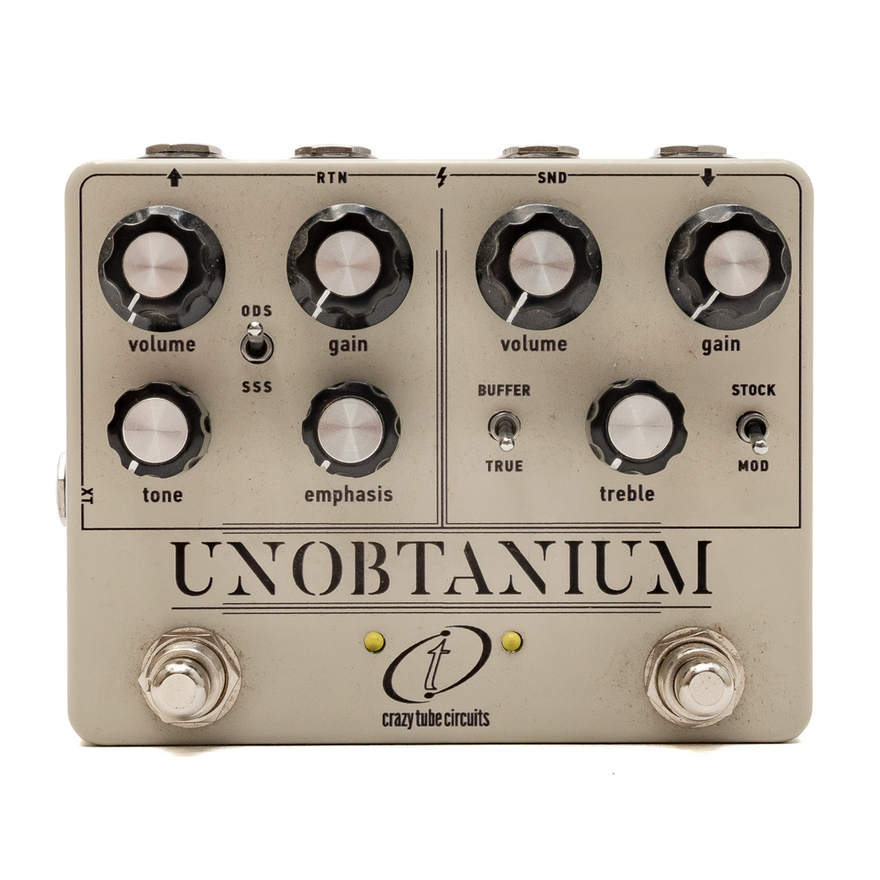 Crazy Tube Circuits - Unobtanium - Ovedrive Pedal - w/ Box - xK143