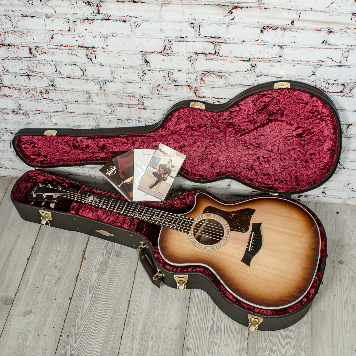 Taylor - 414ce-R LTD - Acoustic-Electric Guitar - Sunburst Edge