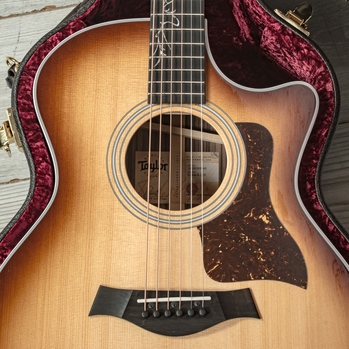 【マイリトルテイラー】セミオーダー Taylor - 414ce-R LTD - Acoustic-Electric Guitar - Sunburst Edge