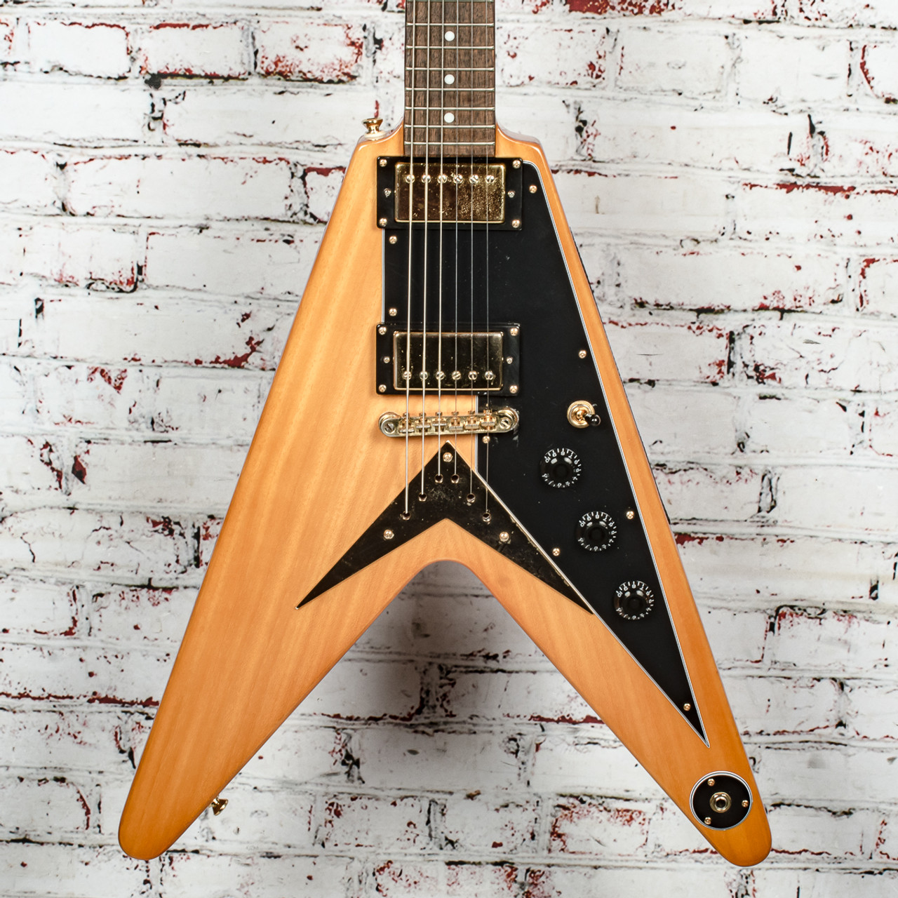 Epiphone 1958 Korina Flying V Reissue Electric Guitar (USED)