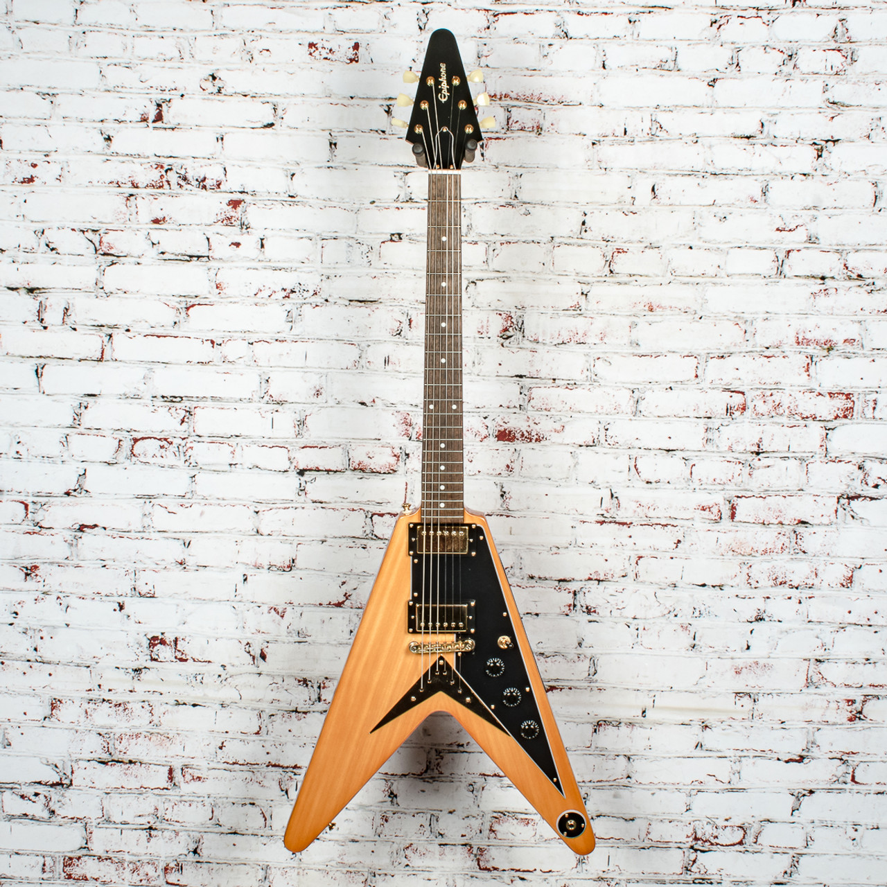 Epiphone 1958 Korina Flying V Reissue Electric Guitar (USED)