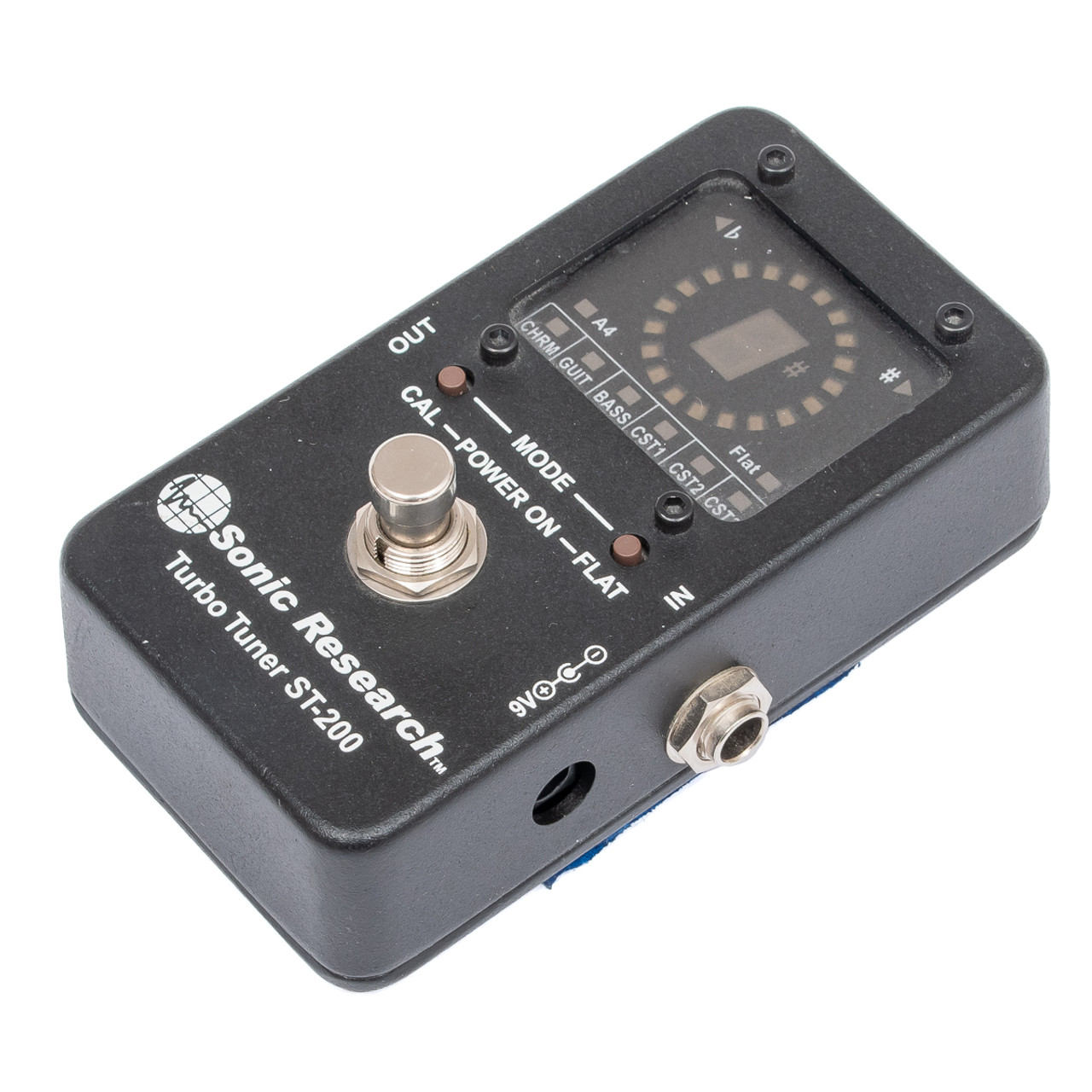 Sonic Research - Turbo Tuner ST-200 - Strobe Pedal Tuner - x0422