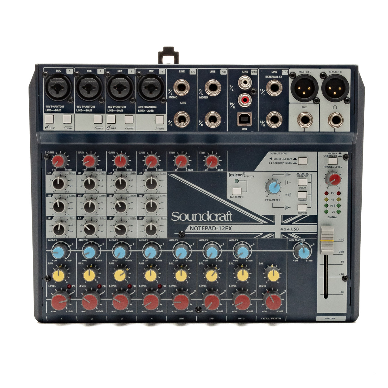 Soundcraft - Notepad-12 FX - 12 Channel Mixer w/effects and USB