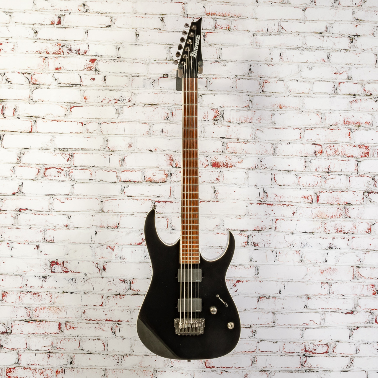 Ibanez - Iron Label RGIB6 - Baritone Electric Guitar - Black Gloss - x7766  USED