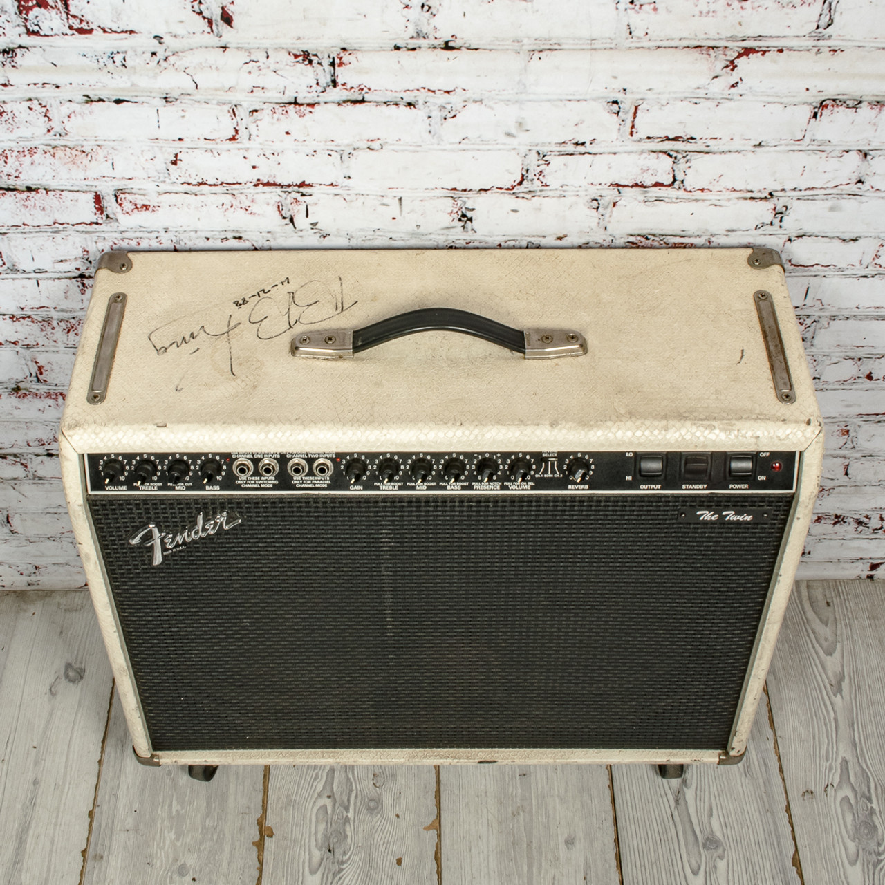 Fender - The Twin - Late 80s Tube Guitar Combo Amp, 2x12