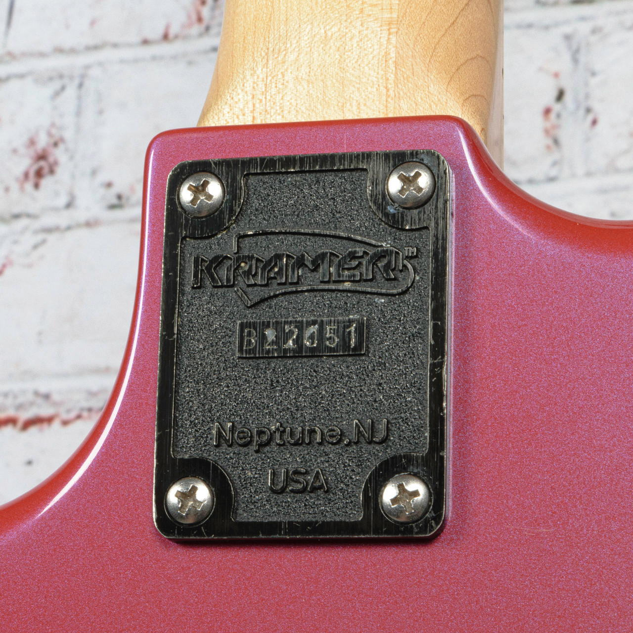 ★交渉可能★Kramer F-3000 ギターネック 1986-87 Made in Japan Kramer Focus 3000 Pointy Guitar Neck