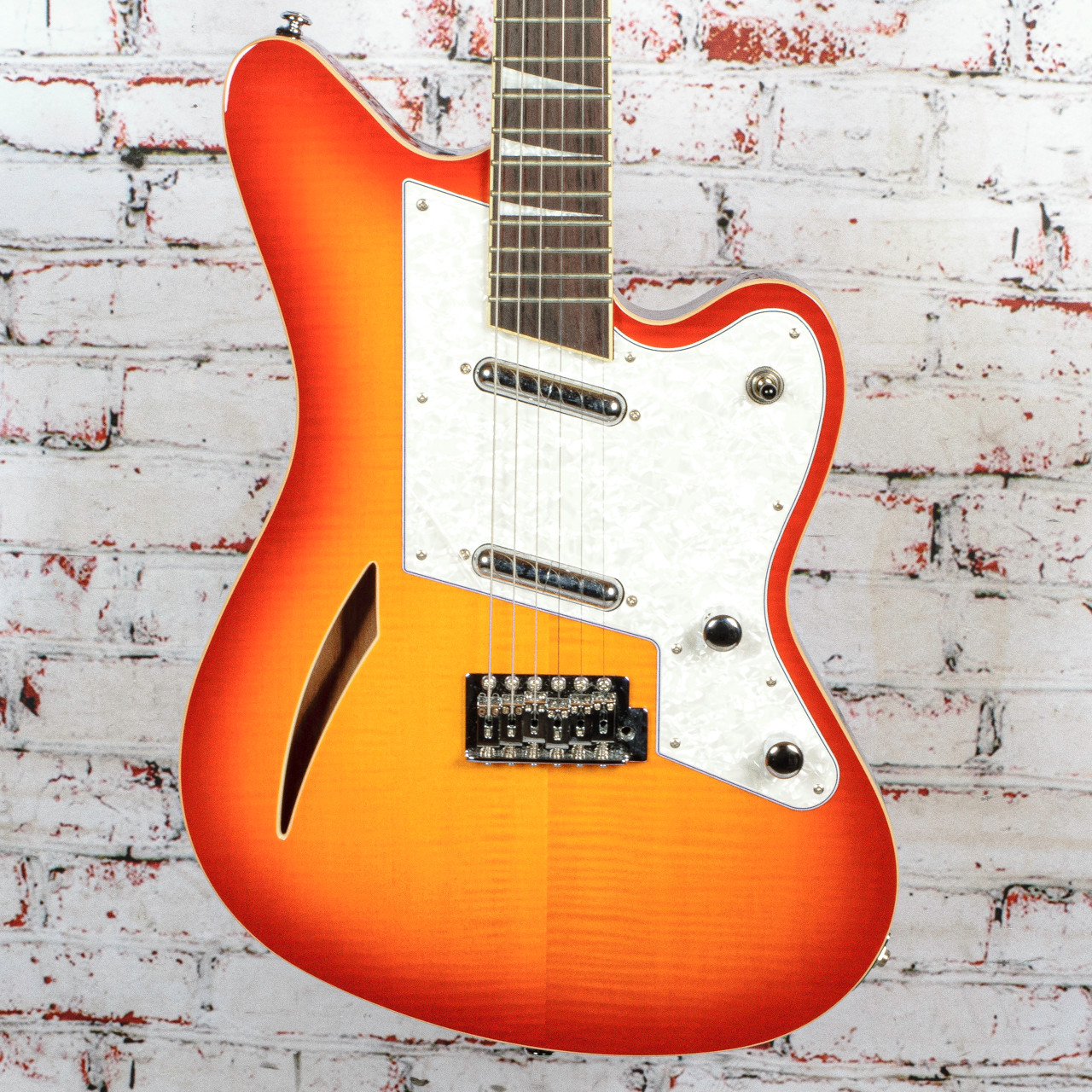 Eastwood - Surfcaster Semi-Hollow Body Electric Guitar