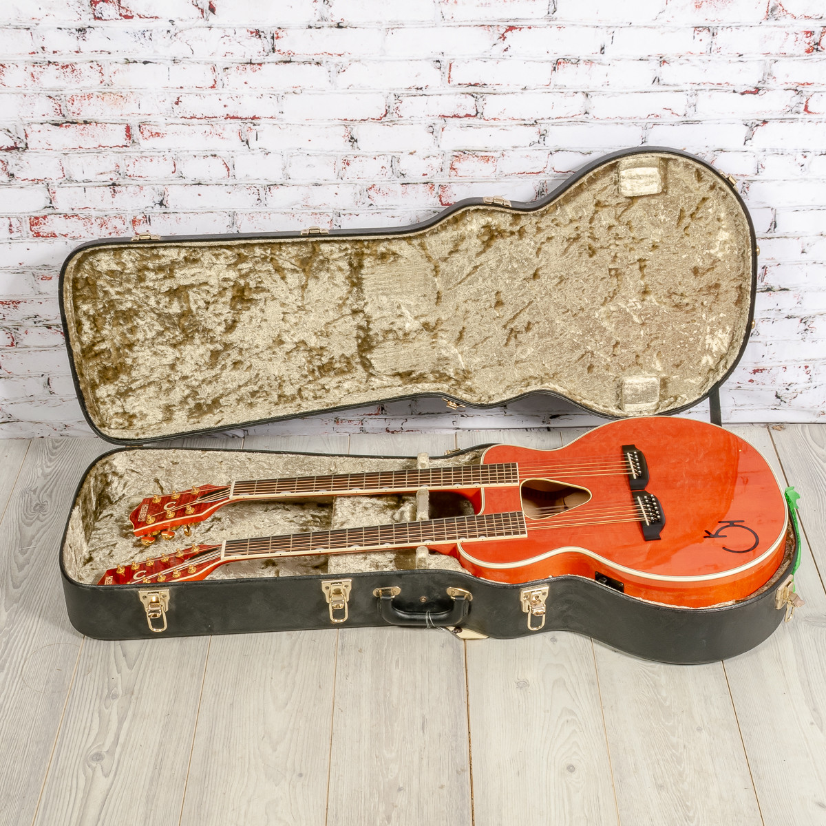 Gretsch - 1997 Rancher 6022-6/12 Made in Japan RARE Double Neck