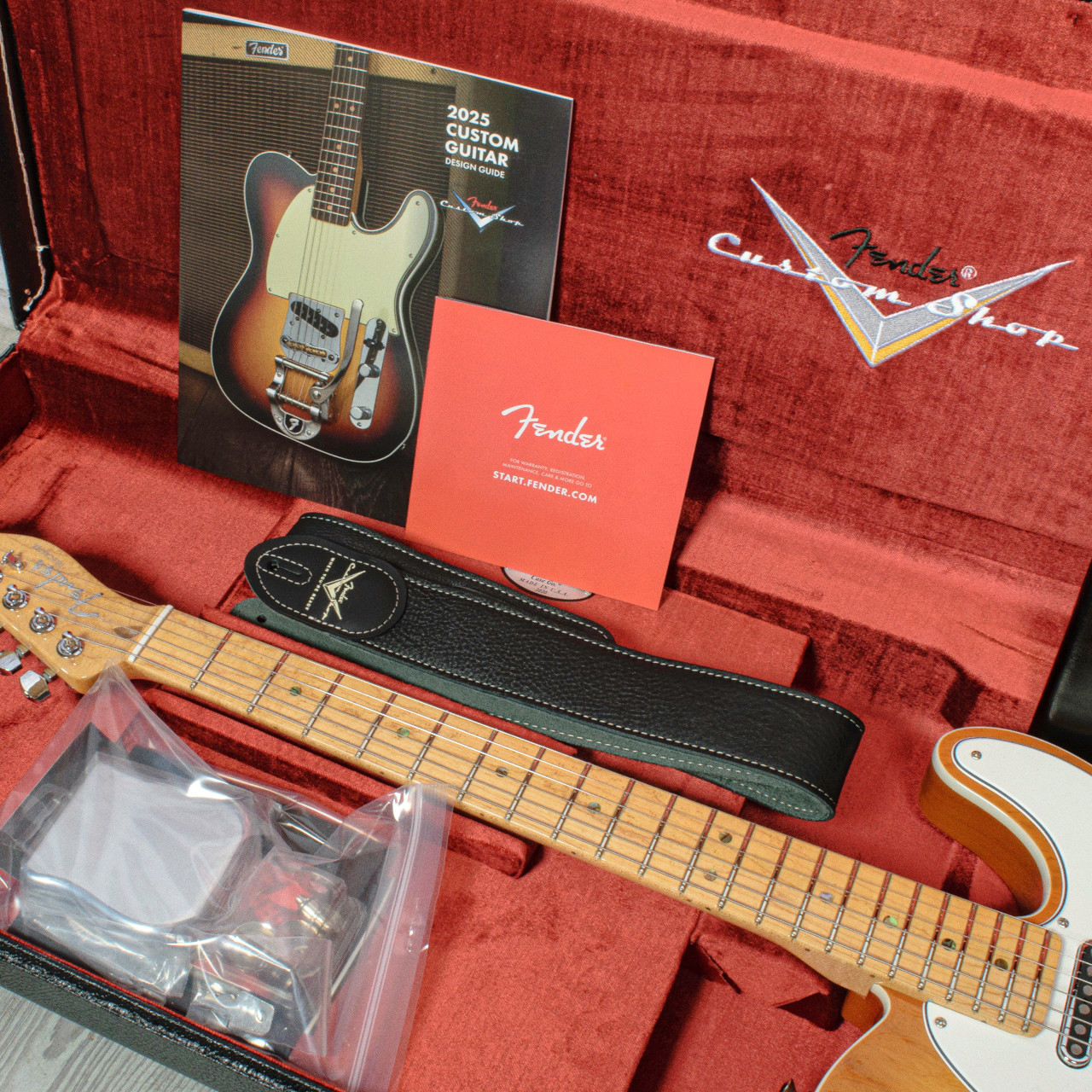 Fender - Custom Shop American Telecaster - Electric Guitar - Maple