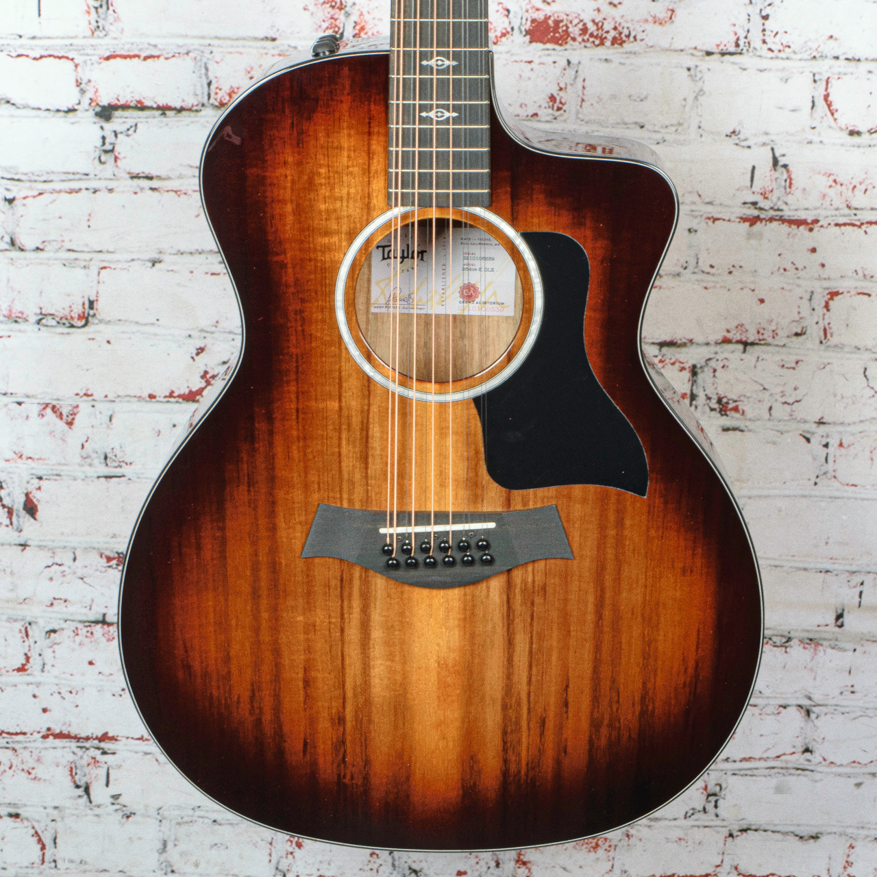 Taylor - 264ce-K DLX - 12-String Acoustic-Electric Guitar - Koa