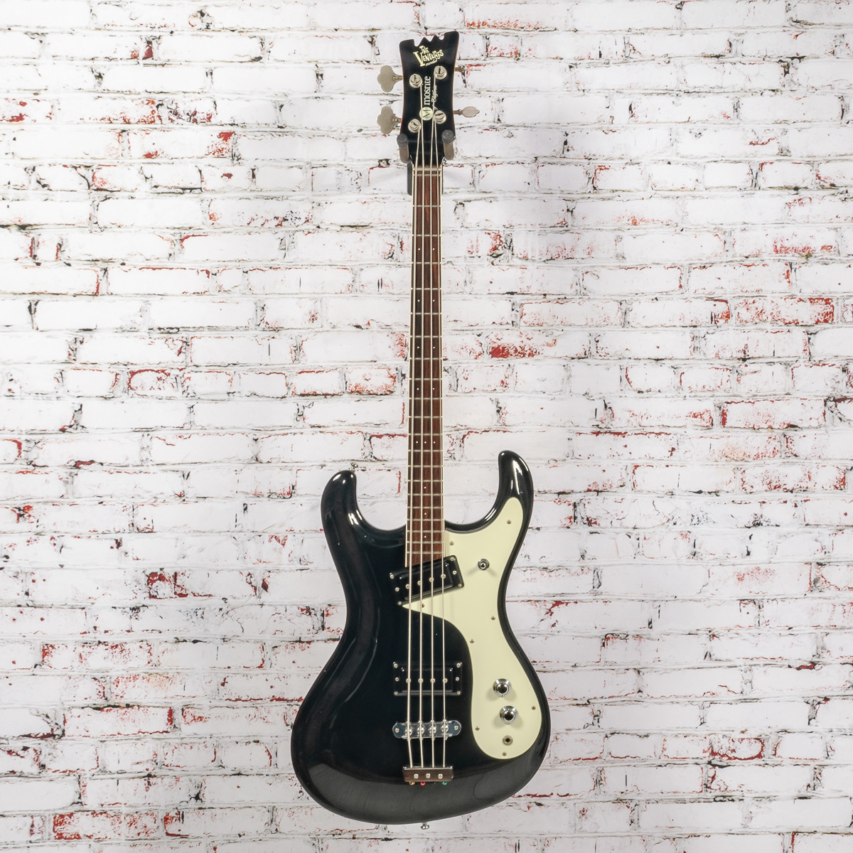 Mosrite - The Ventures Bass Reissue - Bass Guitar - Black Top