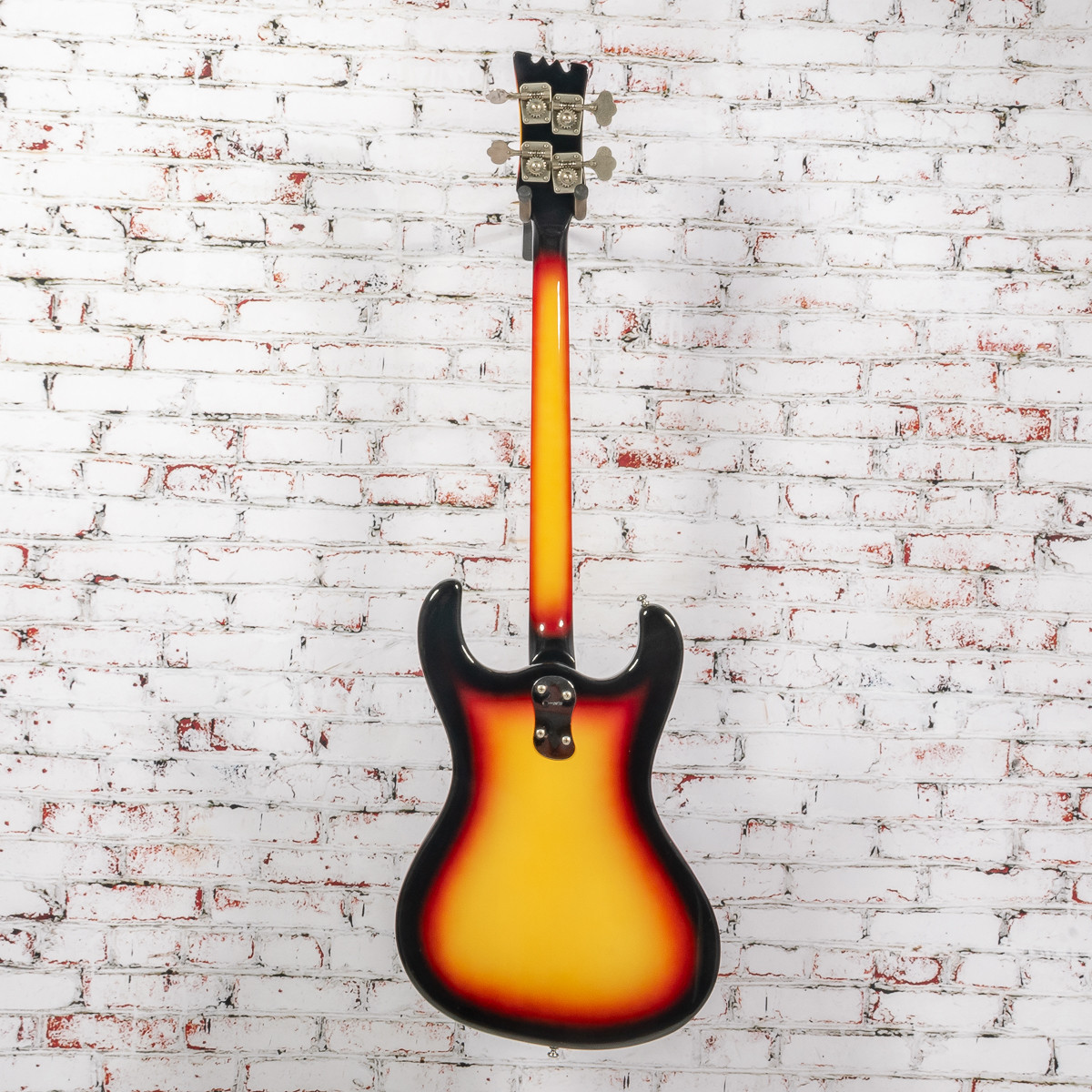 Mosrite - The Ventures Bass Reissue - Bass Guitar - Black Top