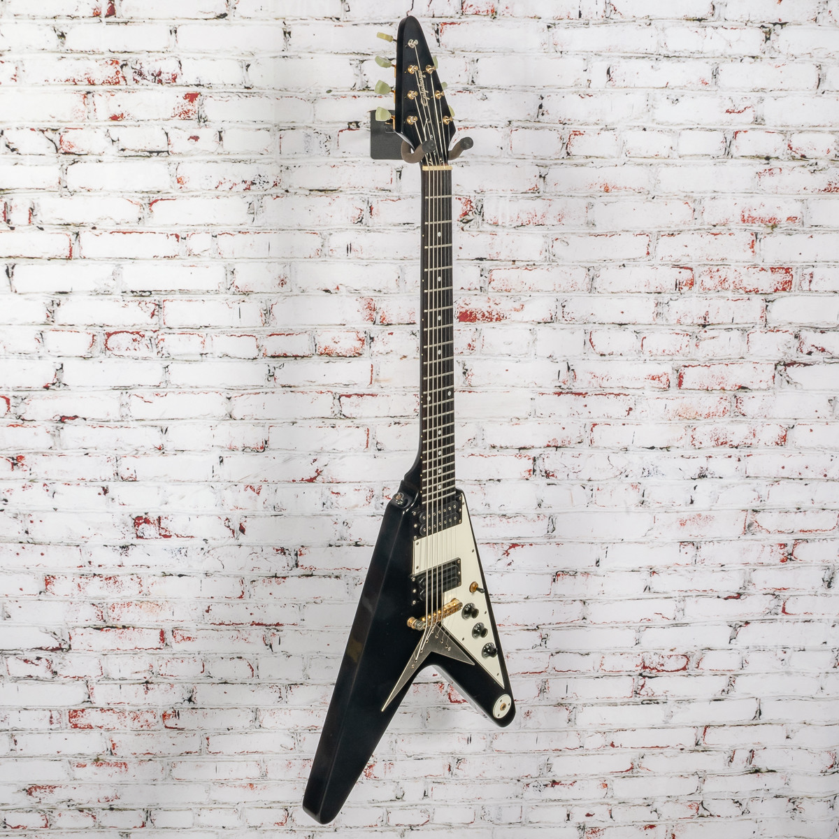 Epiphone - 2000 7 String '58 Flying V Korina - Electric Guitar w