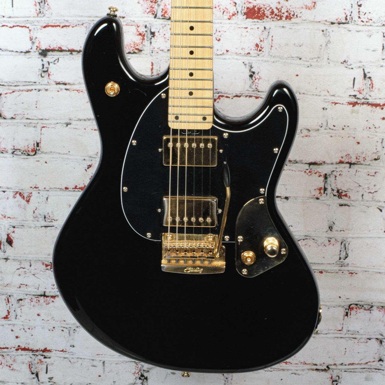 Sterling - Jared Dines StingRay - Electric Guitar - Black - w/Bag