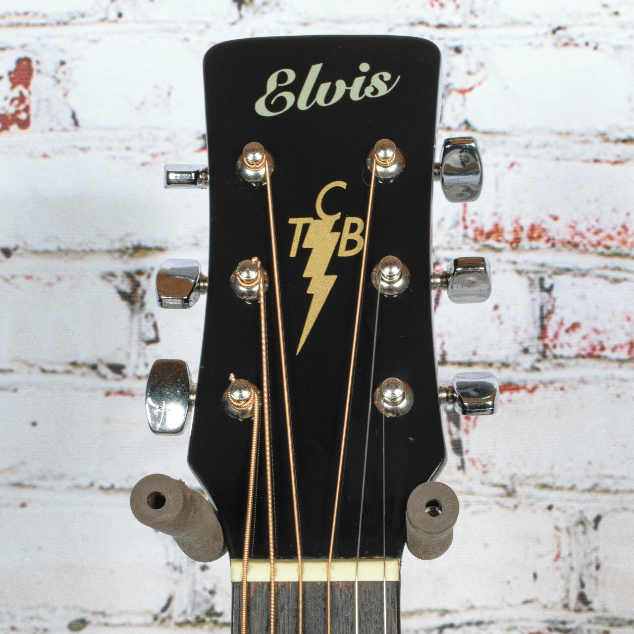 エピフォン　アコースティックギター　エルヴィス・プレスリーEE-101ケース付 Elvis - EE-101/BK - Dreadnought Acoustic Guitar - Black x6080 USED