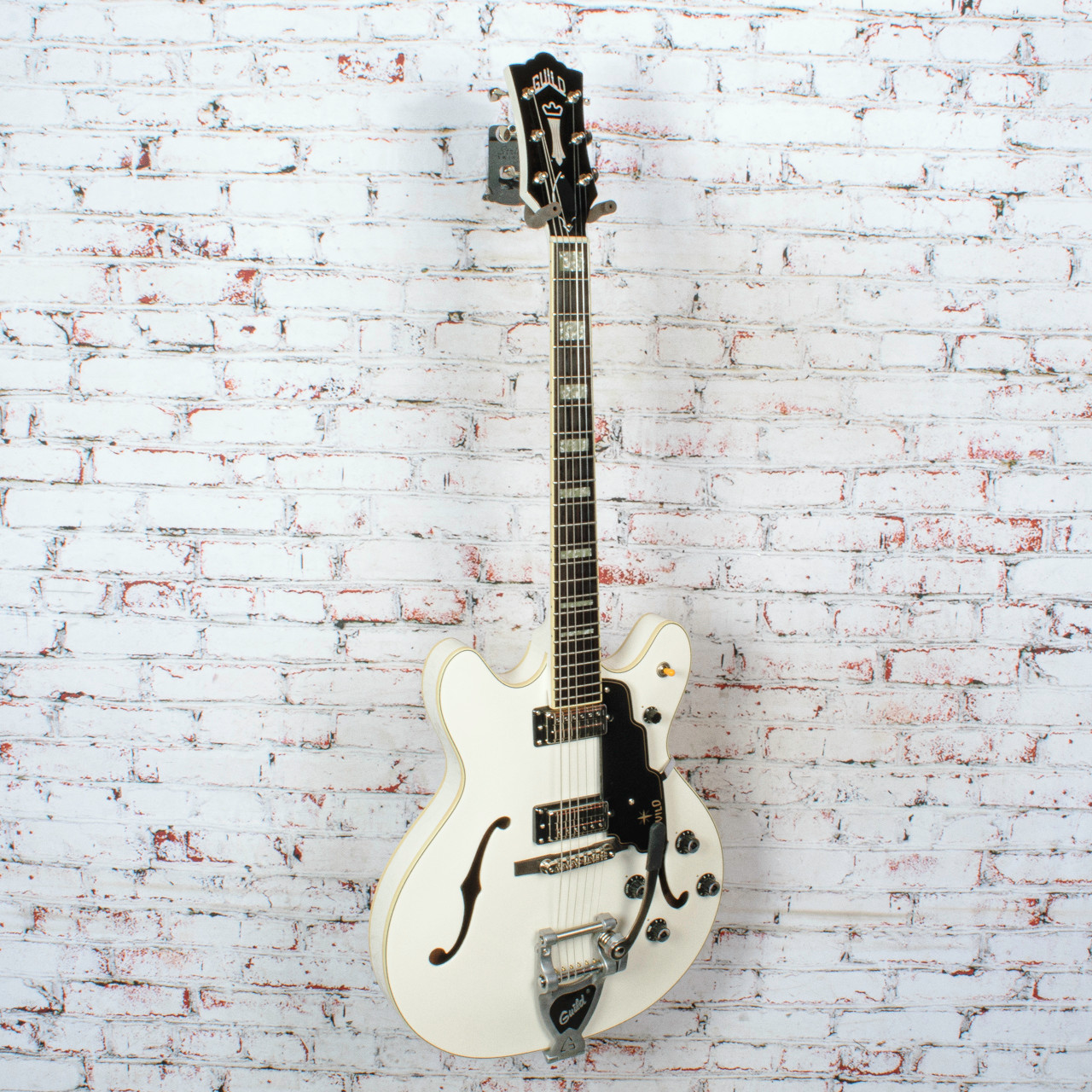 Guild - Starfire V MIK Semi-Hollow Electric Guitar - Snow Crest