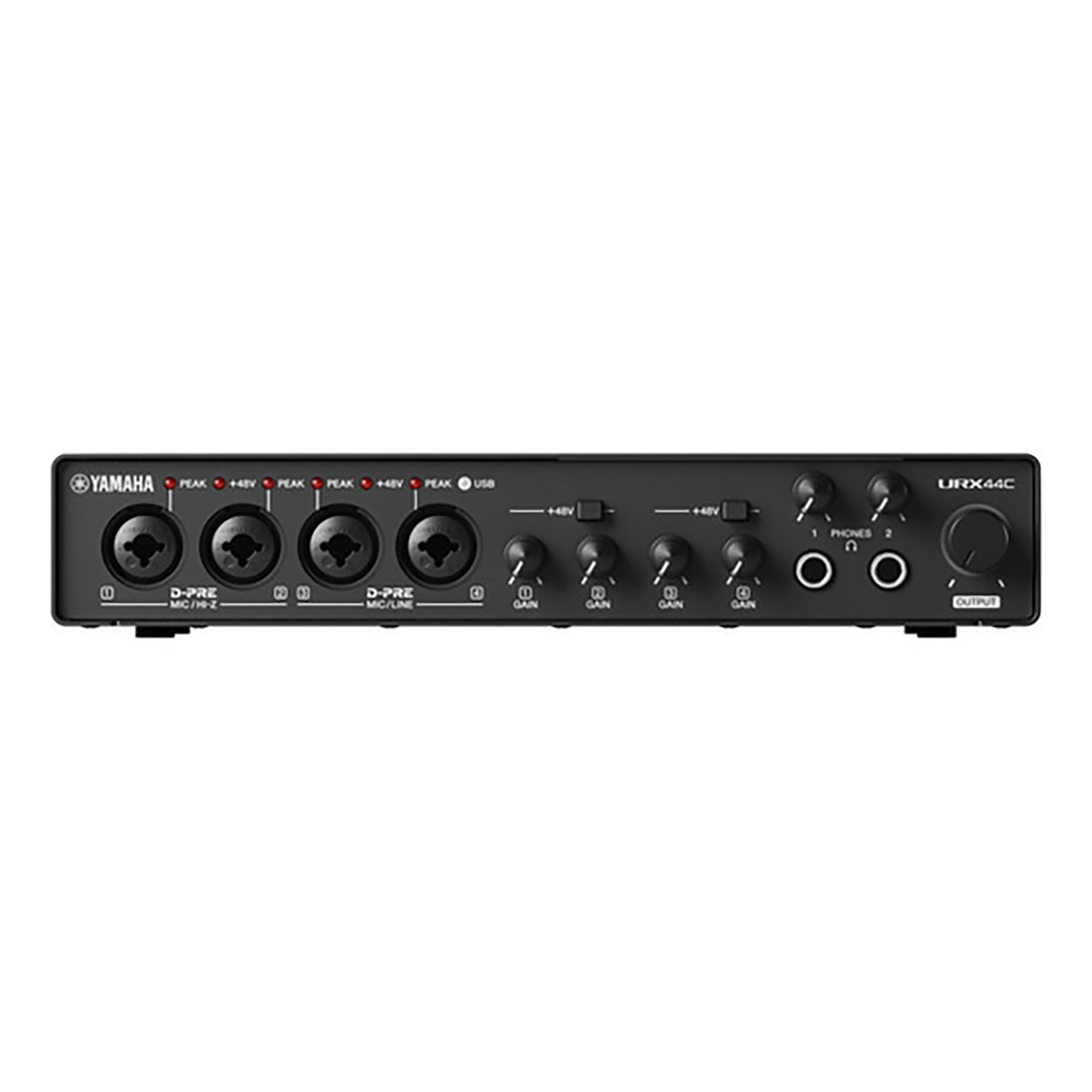 Yamaha - URX44C - USB-C Audio Interface with Software Suite