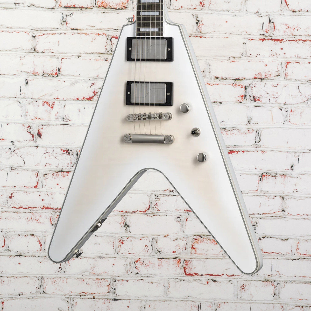 Epiphone - Flying V Prophecy - Electric Guitar - Aged White Tiger