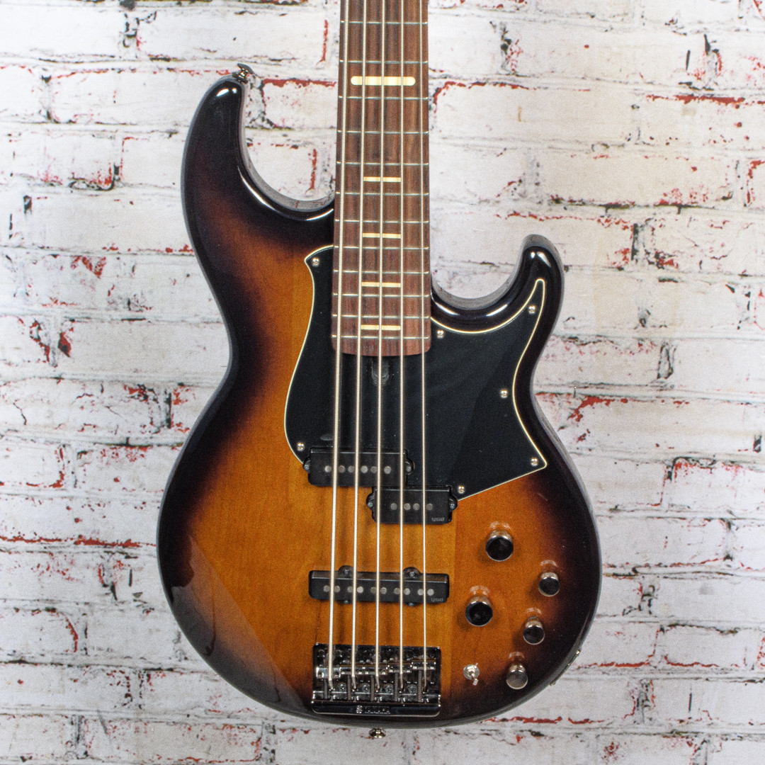 YAMAHA BB735A Sunburst Yamaha - BB735A 5 String Bass Guitar Dark Coffee Sunburst USED